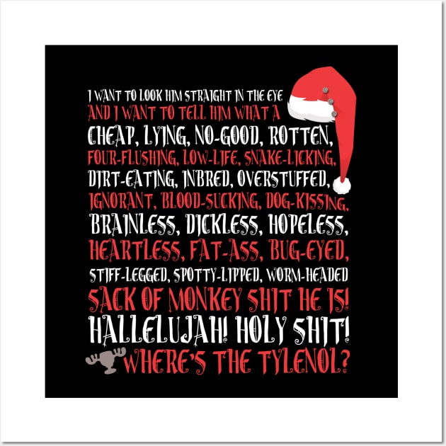 Hallelujah! Holy sh*t! Wall Art by NinthStreetShirts